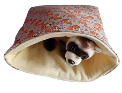 Luxury Snuggle Sacks for Ferrets Guinea Pigs hedgehogs Rats 2 siz