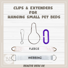 Load image into Gallery viewer, clips and extenders for small pet cages, hammock clips, hooks for rat hammocks
