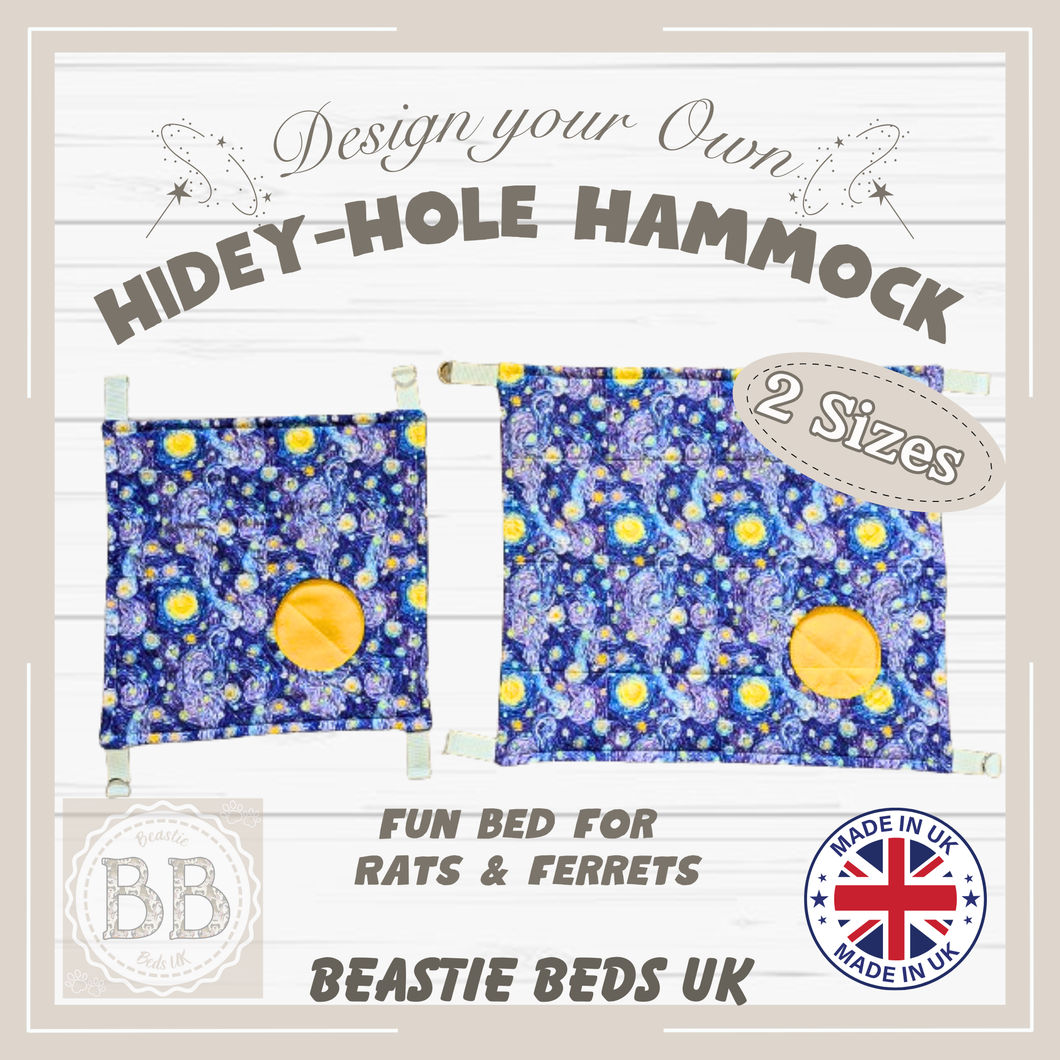 hidey hole hammock for rats and ferrets uk