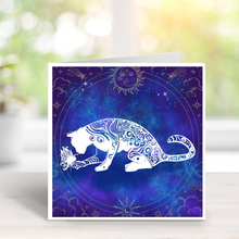 Load image into Gallery viewer, Cat Greetings Card, Birthday Card, Thank you, Good Luck, Best Wishes, Sympathy card, animal card, pretty card, get well soon, pet
