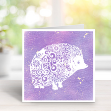 Load image into Gallery viewer, Hedgehog Greetings Card, Birthday Card, Thank you, Good Luck, Best Wishes, Sympathy card, animal card, pet card, get well soon
