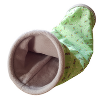 Load image into Gallery viewer, CRINKLE Snuggle Tunnel Toy for Ferrets - Design your own!
