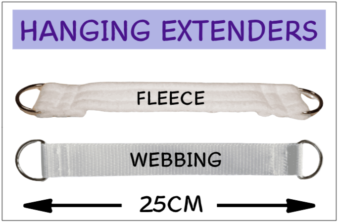 Hanging  Extenders for hammocks, beds and cage accessories