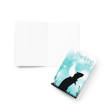 Load image into Gallery viewer, Rat Sympathy Card, thinking of you card, animal card, pretty card, rat card, pet card

