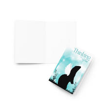 Load image into Gallery viewer, Ferret Sympathy Card, thinking of you card, animal card, pretty card, ferret card, pet card, polecat card
