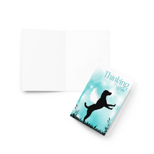 Load image into Gallery viewer, Dog Sympathy Card, thinking of you card, animal card, pretty card, dog card, pet card
